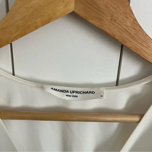 Amanda Uprichard Tabby Mini Dress in Ivory - Picture 4 of 5